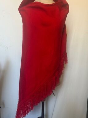 Carolyn Taylor Vivid Red Knit Pullover